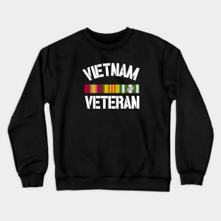 Vietnam Veteran Pride Service Ribbon Crewneck Sweatshirt